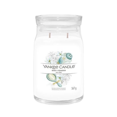 Yankee Candle Baby Powder Signatur Kerze 567 g