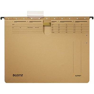 Leitz Hängehefter ALPHA/1914-00-00 A4 naturbraun 250g/qm 19140000