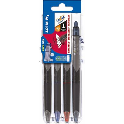 Pilot Frixion point Clicker 2 Go Tintenroller-Set farbsortiert 0,3 mm