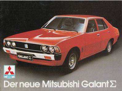 Der neue Mitsubishi Galant, Prospekt