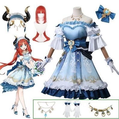 Navia Cosplay Kostém Kleid Outfit Halloween Karneval