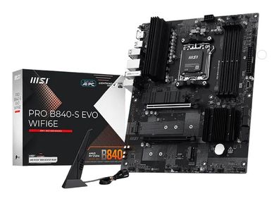 MSI Pro B840-S Evo Wifi6E (B840, M5, TX, DR5)