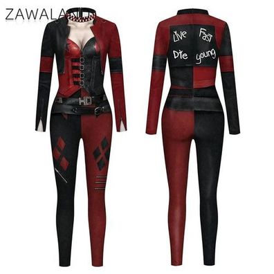 Katzen Bodysuit Kostém Cosplay Outfit Halloween Karneval Set Kleidung