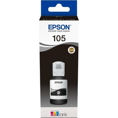 Epson Epson Ink 105 Black Schwarz (C13T00Q140)