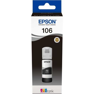 Epson Epson Ink 106 Photo Black Schwarz (C13T00R140)