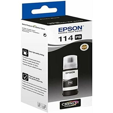 Epson Epson Ink 114 EcoTank Photo Black Schwarz (C13T07B140)