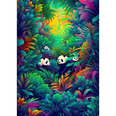 ENJOY Panda Sky Puzzle 1000 Teile