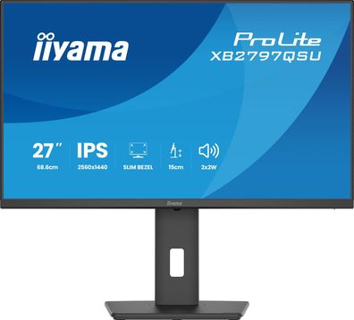 IIYAMA 68.6cm (27") XB2797QSU-B1 16:9 2xHDMI+DP+2xUSB-C
