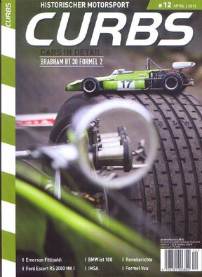 Curbs Nr. 12 - Historischer Motorsport, Brabham Formel 2, Ford, BMW, IMSA, Fittipaldi