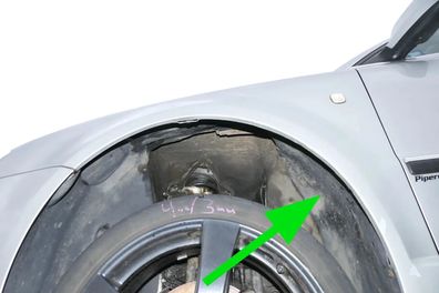 Skoda Superb 3U Radhausschale Dämpfung Radhaus vorne links 3U0809957