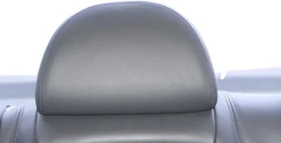 1x Skoda Superb 3U Kopfstütze hinten in der Mitte mittig-Leder onyx-verstellbar