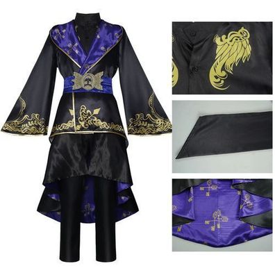 Maid Kleid Kostém Cosplay Anime Outfit Halloween Karneval Set Kleidung