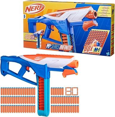 NERF N-Serie Infinite Blaster mit 80 Darts Hasbro