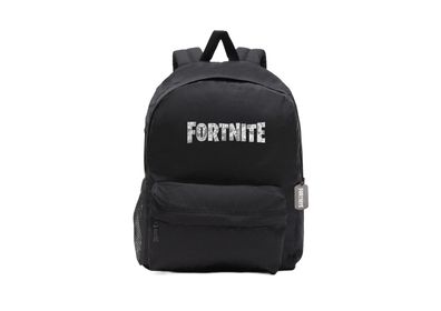 Fortnite Rucksack für Kinder mit Fronttasche Hauptfach und Seitennetz