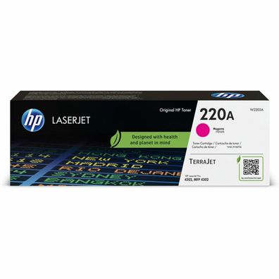HP HP Cartridge No 220A HP220A HP 220A Magenta (W2203A)