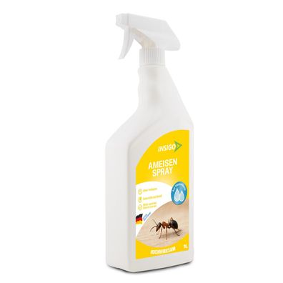 INSIGO 1L Ameisenspray Ameisenmittel Ameisenschutz Abwehr Ameisen fernhalten
