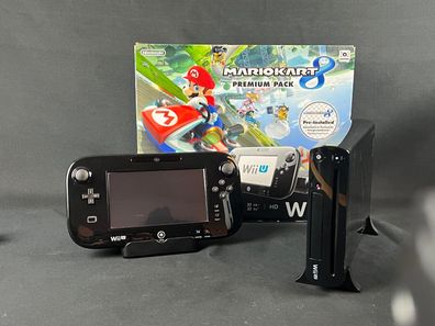 Nintendo Wii U 32GB Mario Kart 8 Premium Pack Schwarz