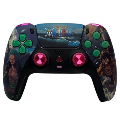 PlayStation 5 Controller / PS5 Custom Controller Design One Piece / Scuff -Aim