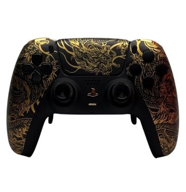 PlayStation 5 Controller / PS5 Custom Controller Design Dark Dragon / Scuff-Aim