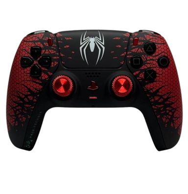 PlayStation 5 Controller / PS5 Custom Controller Design Spider-Man / Scuff-Aim