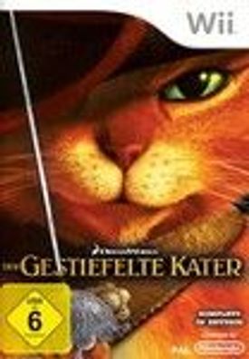 Nintendo Wii Spiel Der gestiefelte Kater Familie Abenteuer