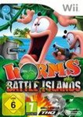 Nintendo Wii Spiel Worms Battle Islands Strategie