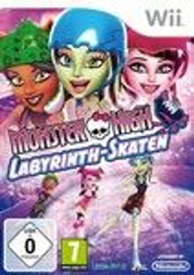 Nintendo Wii Spiel Monster High Labyrinth-Skaten