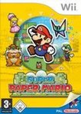 Spiel Super Paper Mario für Nintendo Wii kratzerfrei
