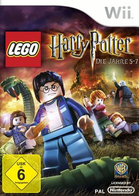 Nintendo Wii Spiel LEGO Harry Potter Jahre 5-7 kratzerfrei