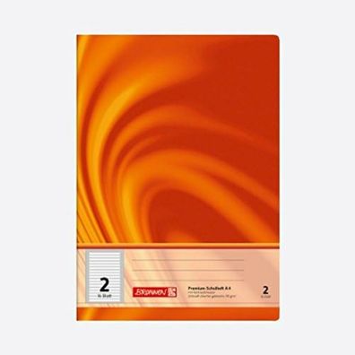 Brunnen Schulheft Vivendi Lineatur liniert DIN A4 Rand 16 Blatt