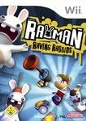 Rayman Raving Rabbids Wii Spiel Minigames Party