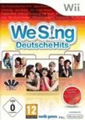 We Sing Deutsche Hits Karaoke Spiel für Nintendo Wii