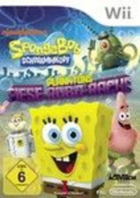 Wii Spiel Spongebob Schwammkopf Planktons Fiese Robo-Rache für Nintendo Wii