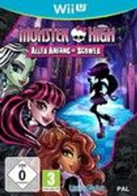 Wii U Spiel Monster High Aller Anfang ist schwer kratzerfrei