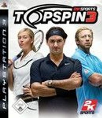 PS3 Spiel Top Spin 3 Tennis Simulation für Sony PlayStation 3