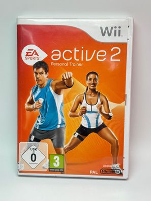 EA Sports Active 2 Personal Trainer Nintendo Wii Spiel kratzerfrei