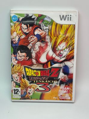 Dragon Ball Z Budokai Tenkaichi 3 Nintendo Wii Spiel kratzerfrei