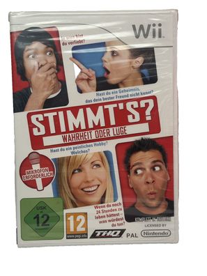 für Nintendo Wii Spiel Stimmt's Wahrheit oder Lüge