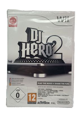 Wii Spiel DJ Hero 2 PAL