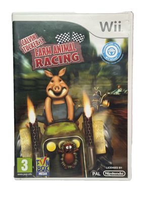 1 für Nintendo Wii Spiel Calvin Tuckers Farm Animal Racing