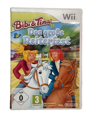Wii Spiel Bibi & Tina Das große Reiterfest für Nintendo Wii