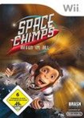 Wii Spiel Space Chimps Affen im All für Nintendo Wii Platformer