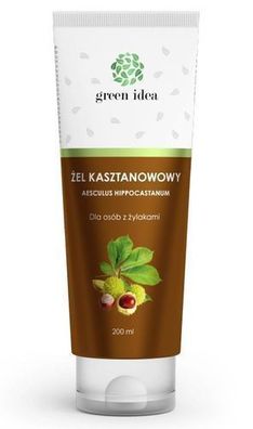 Green Idea Kastanien-Gel, 200 ml - Natuerliche Pflege fuer Muskeln und Gelenke