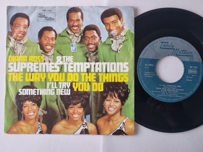 Diana Ross & Supremes & The Temptations - I'll Try Something New 7'' Vinyl