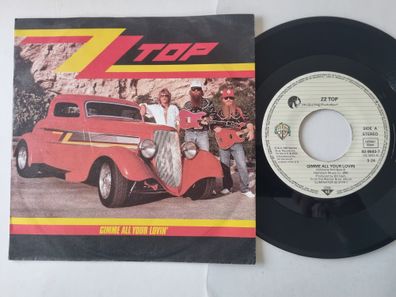 ZZ Top - Gimme All Your Lovin' 7'' Vinyl Germany