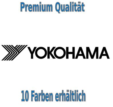 Yokohama Aufkleber Auto Bike Glas Tuning Styling 304