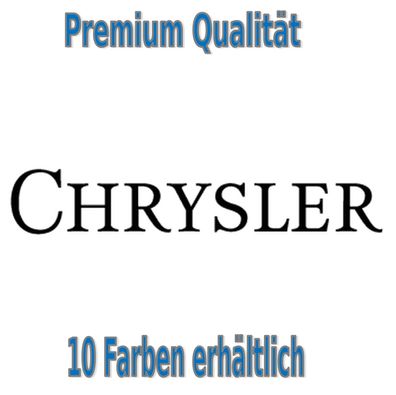Chrysler Aufkleber Auto Bike Glas Tuning Styling 309