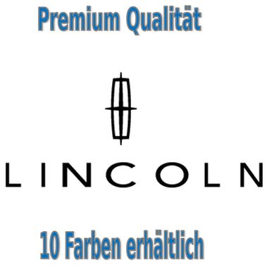 Lincoln Aufkleber Auto Bike Glas Tuning Styling 357
