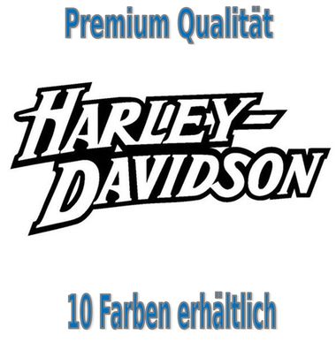 Harley Davidson Aufkleber Auto Bike Glas Tuning Styling 410