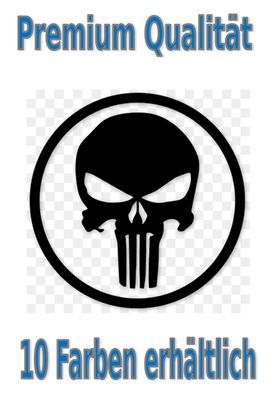 Punisher Aufkleber Auto Bike Glas Tuning Styling 455